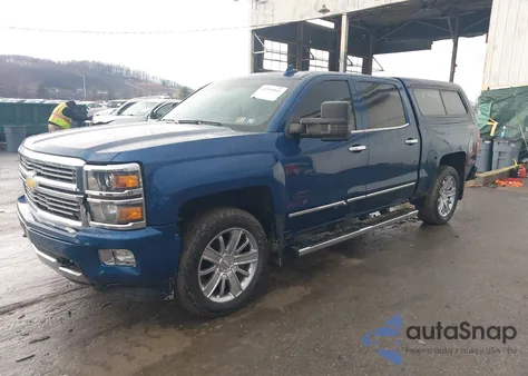 2015 Chevrolet Silverado 1500 High Country z USA, uszkodzony, nr VIN 3GCUKTEC1FG531616